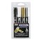 Uchida Shoe Decor Acrylic Paint Chisel Tip Markers 4/Pkg-Classic